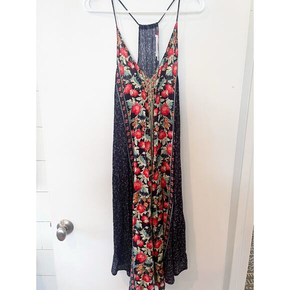 ASTR the Label Floral Boho Midi Dress Size Medium - Picture 2 of 7